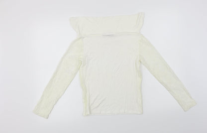 Preloved Atmosphere  Womens Ivory   Basic Button-Up Size 12 - Back