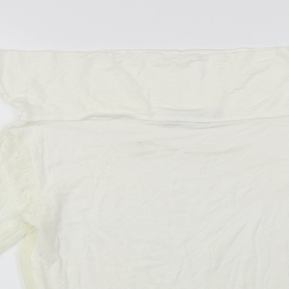Atmosphere  Womens Ivory   Basic Button-Up Size 12