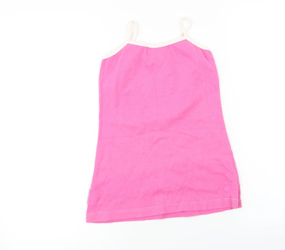 Preloved Lily sport  Girls Pink   Basic T-Shirt Size 5-6 Years - Back