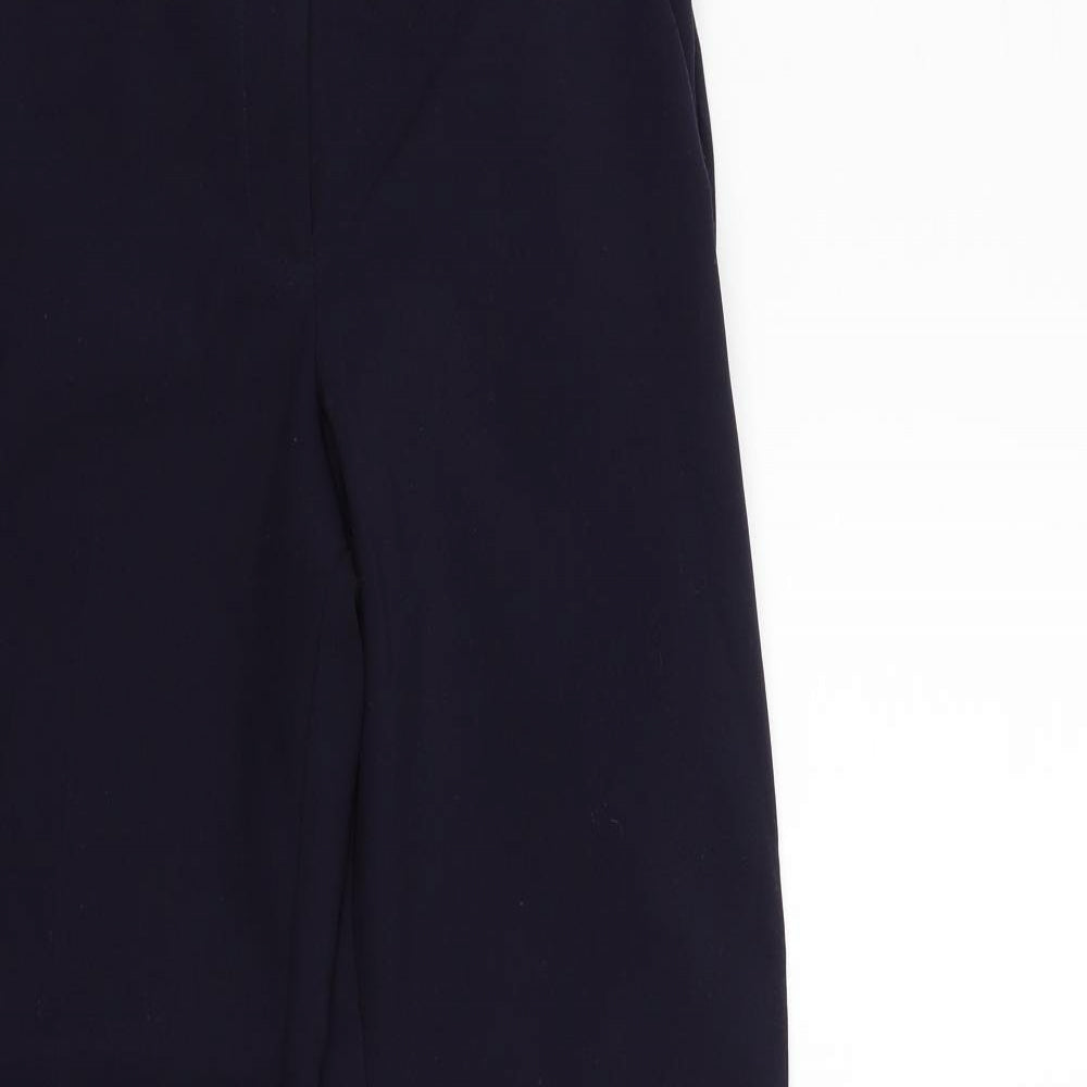 M&Co Womens Blue   Trousers  Size 10 L26 in