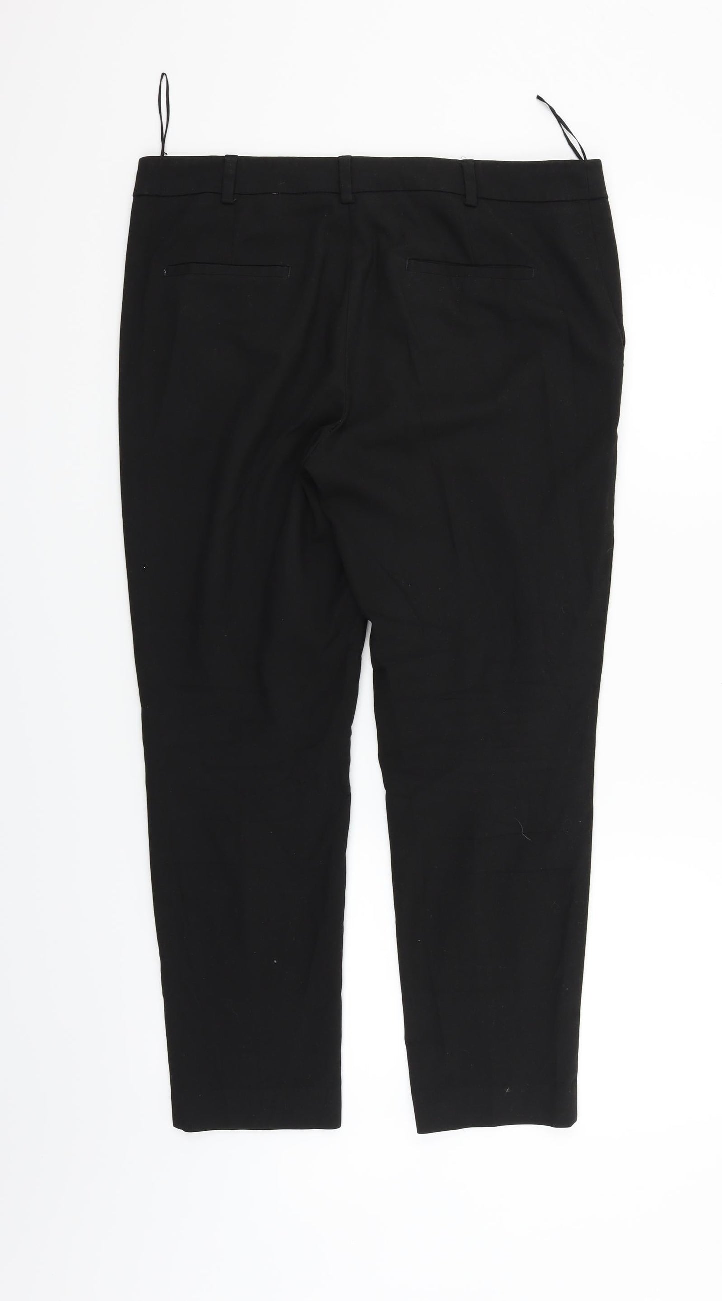 NEXT Womens Black   Trousers  Size 10 L24 in