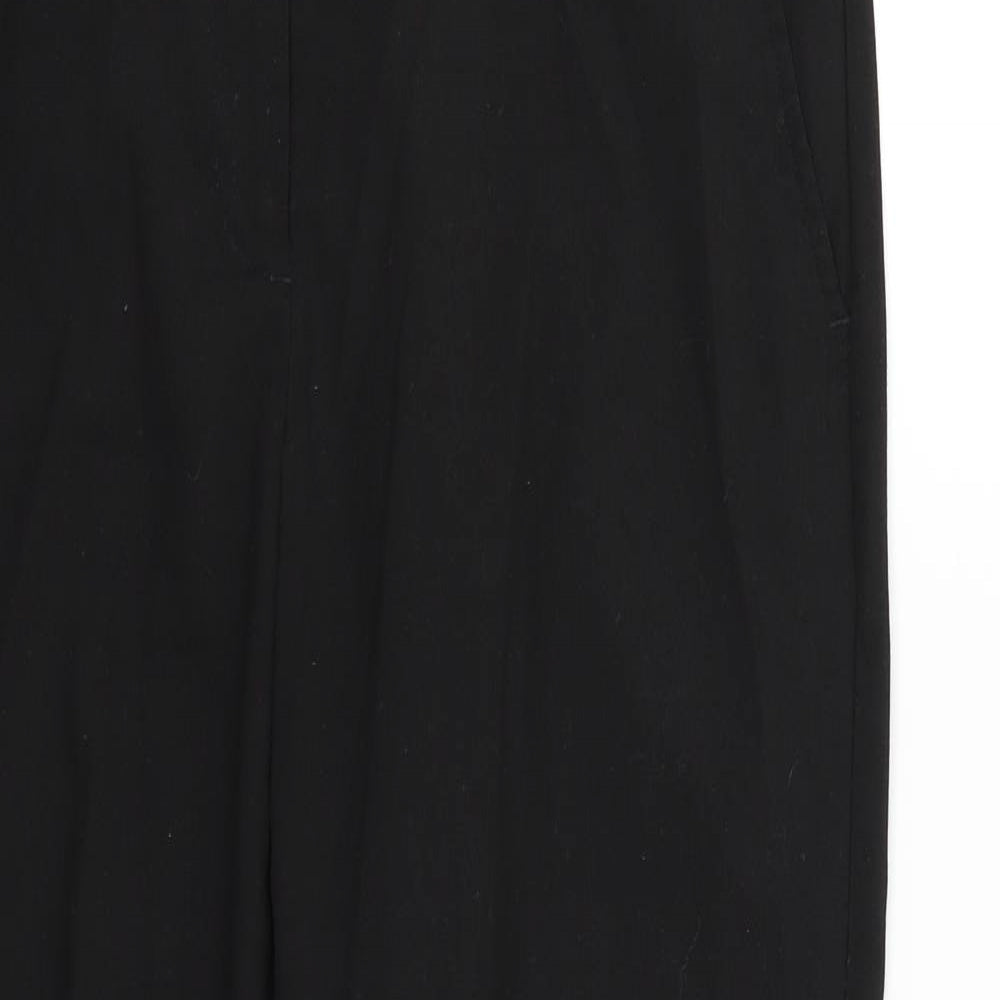 NEXT Womens Black   Trousers  Size 10 L24 in