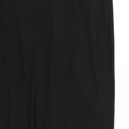 Next Womens Black   Trousers  Size 10 L24 in