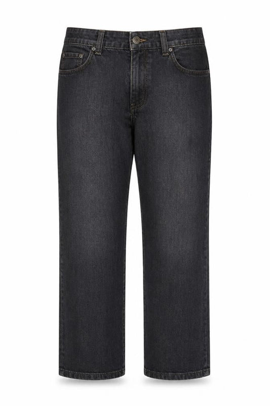 Papaya Womens Black   Trousers  Size 12 L29 in