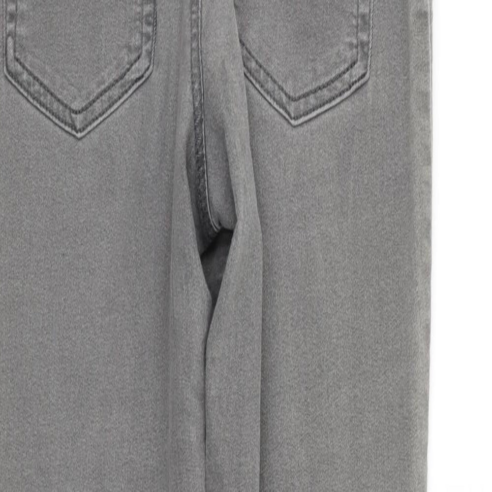 Marks and Spencer Womens Grey   Jegging Trousers Size 10 L26 in
