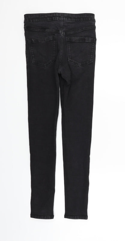 Miss Selfridge Womens Black   Trousers  Size 8 L27 in