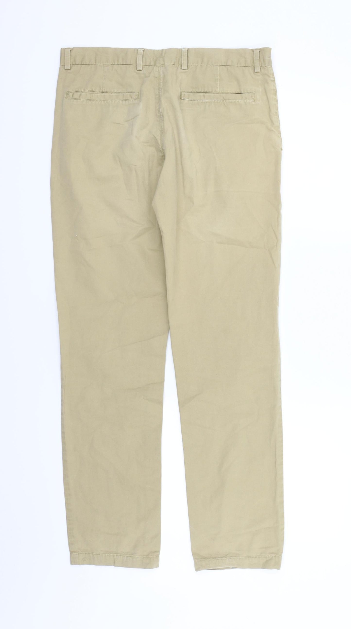 River Island Womens Beige   Trousers  Size M L28 in