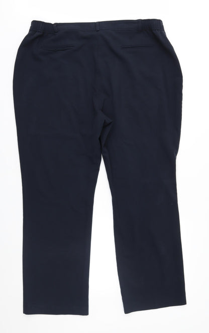 Preloved Capsule Womens Blue   Trousers  Size 20 L29 in - Front