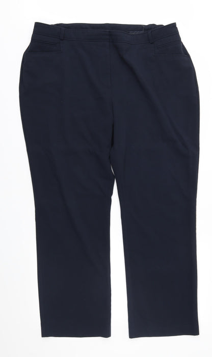 Preloved Capsule Womens Blue   Trousers  Size 20 L29 in - Back