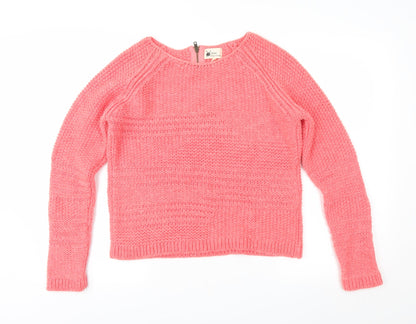 Preloved NEXT Womens Pink  Knit Pullover Jumper Size M - Front