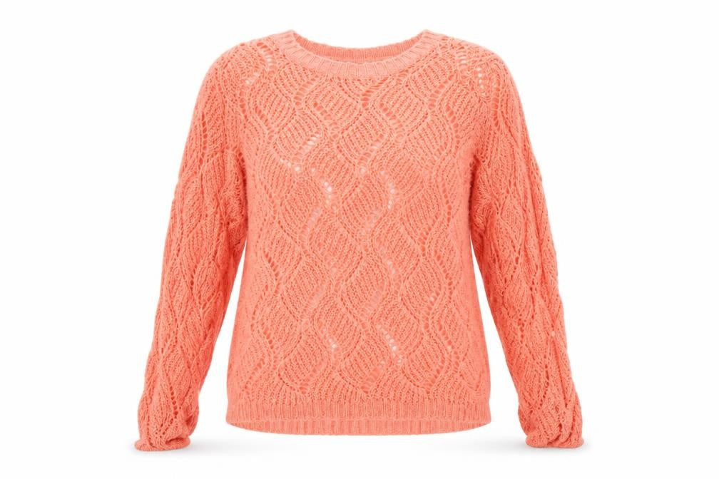 Atmosphere Womens Orange  Knit Pullover Jumper Size 12