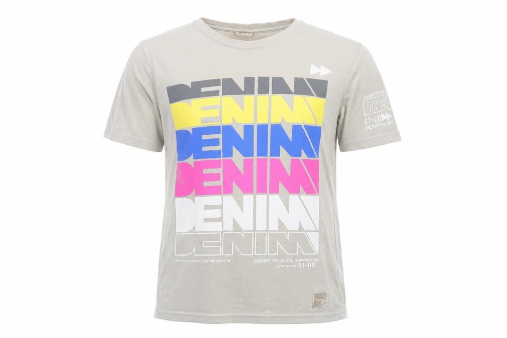 Divaldi Wear Mens Green  Jersey  T-Shirt Size M  - Denim