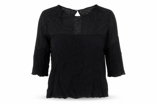 Zara Womens Black   Basic Blouse Size L