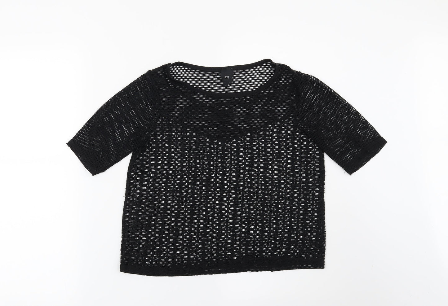 River Island Womens Black   Basic Blouse Size 8