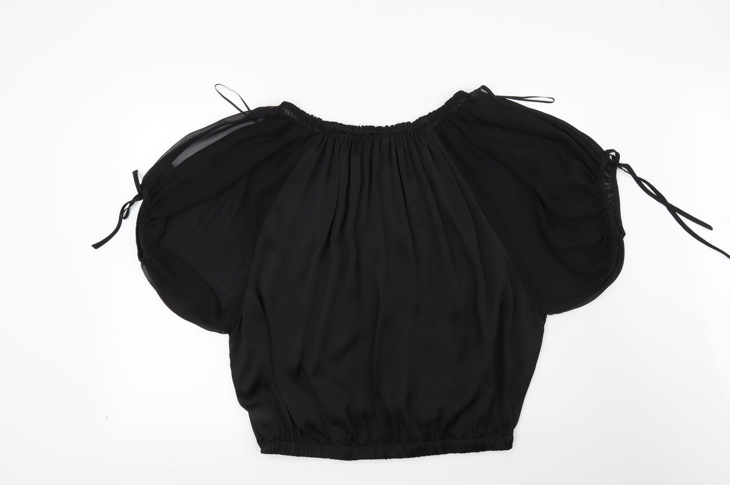 NEXT Womens Black   Basic Blouse Size 10