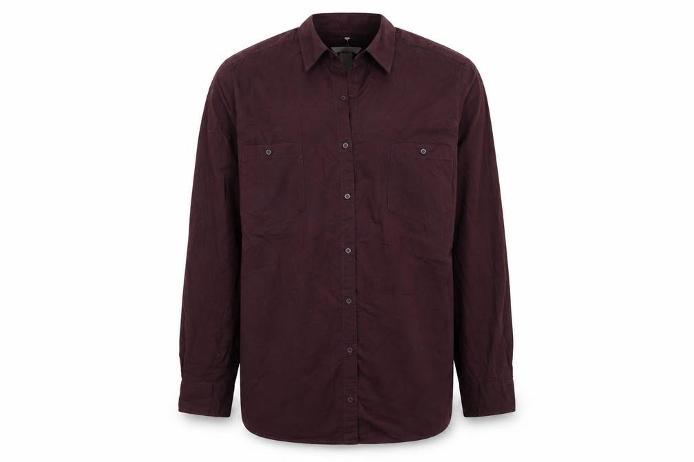 H&M Mens Red    Button-Up Size L