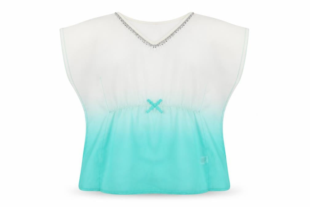 Young Dimension Girls Green   Basic Blouse Size 8-9 Years