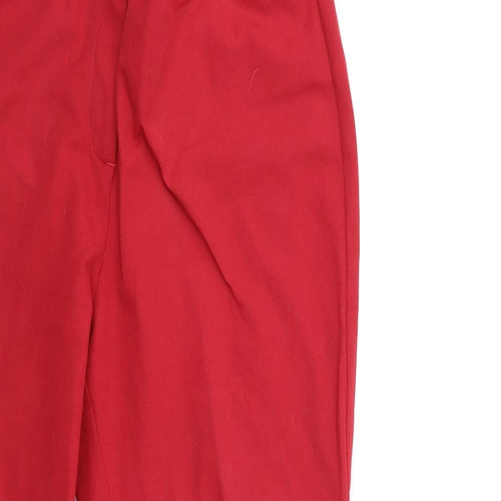 Marks and Spencer Womens Red   Skinny Jeans Size 12 L25 in