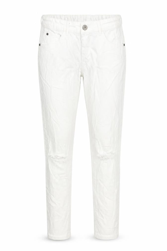 Tumble 'N Dry Womens White  Denim Skinny Jeans Size 14 L30 in