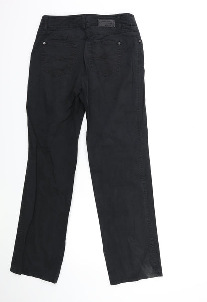 Preloved Gerry Weber Womens Black   Cargo Trousers Size 12 L31 in - Back