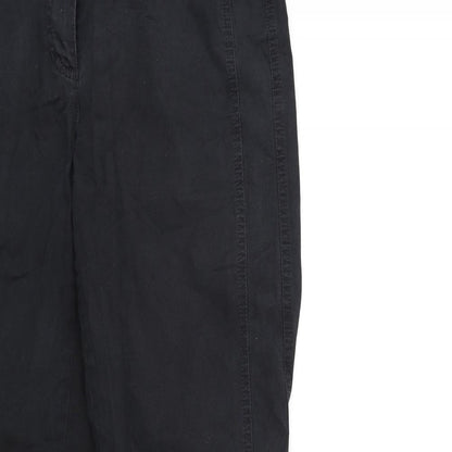 Preloved Gerry Weber Womens Black   Cargo Trousers Size 12 L31 in - Detail