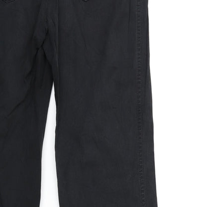 Preloved Gerry Weber Womens Black   Cargo Trousers Size 12 L31 in - Label