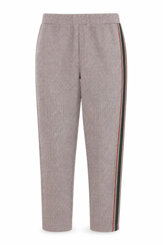 Primark Womens Red Check  Trousers  Size 8 L25 in