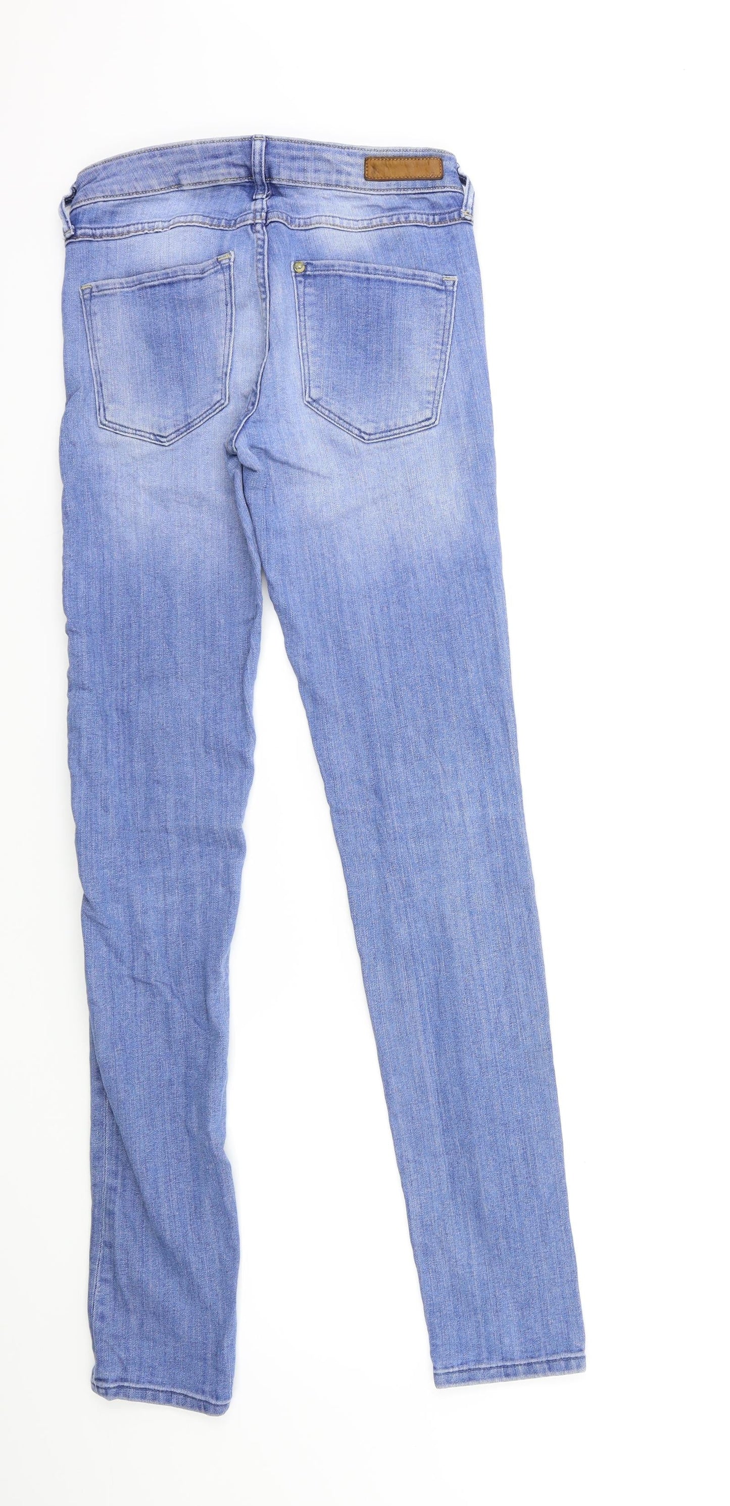 H&M Womens Blue  Denim Skinny Jeans Size 26 in L32 in