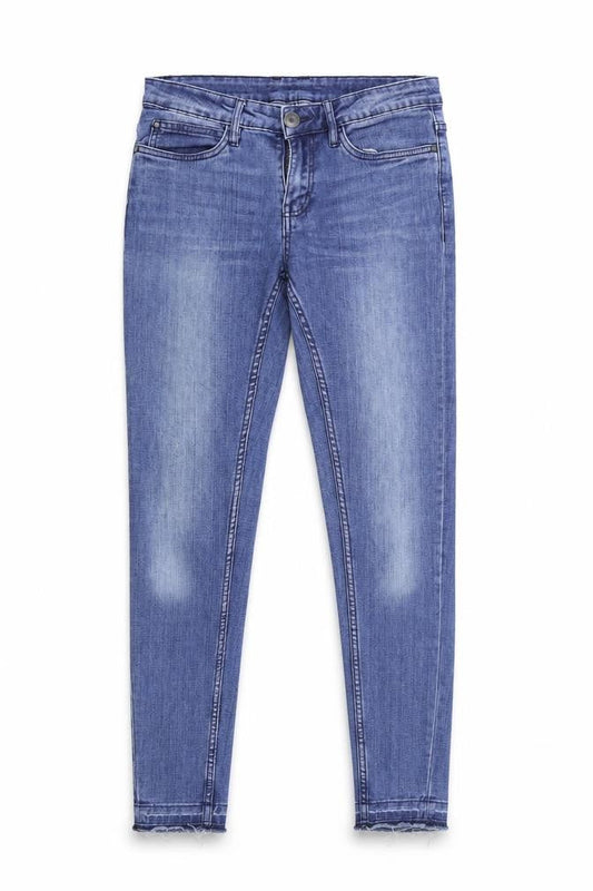 Womens Blue  Denim Skinny Jeans Size 26 in L28 in