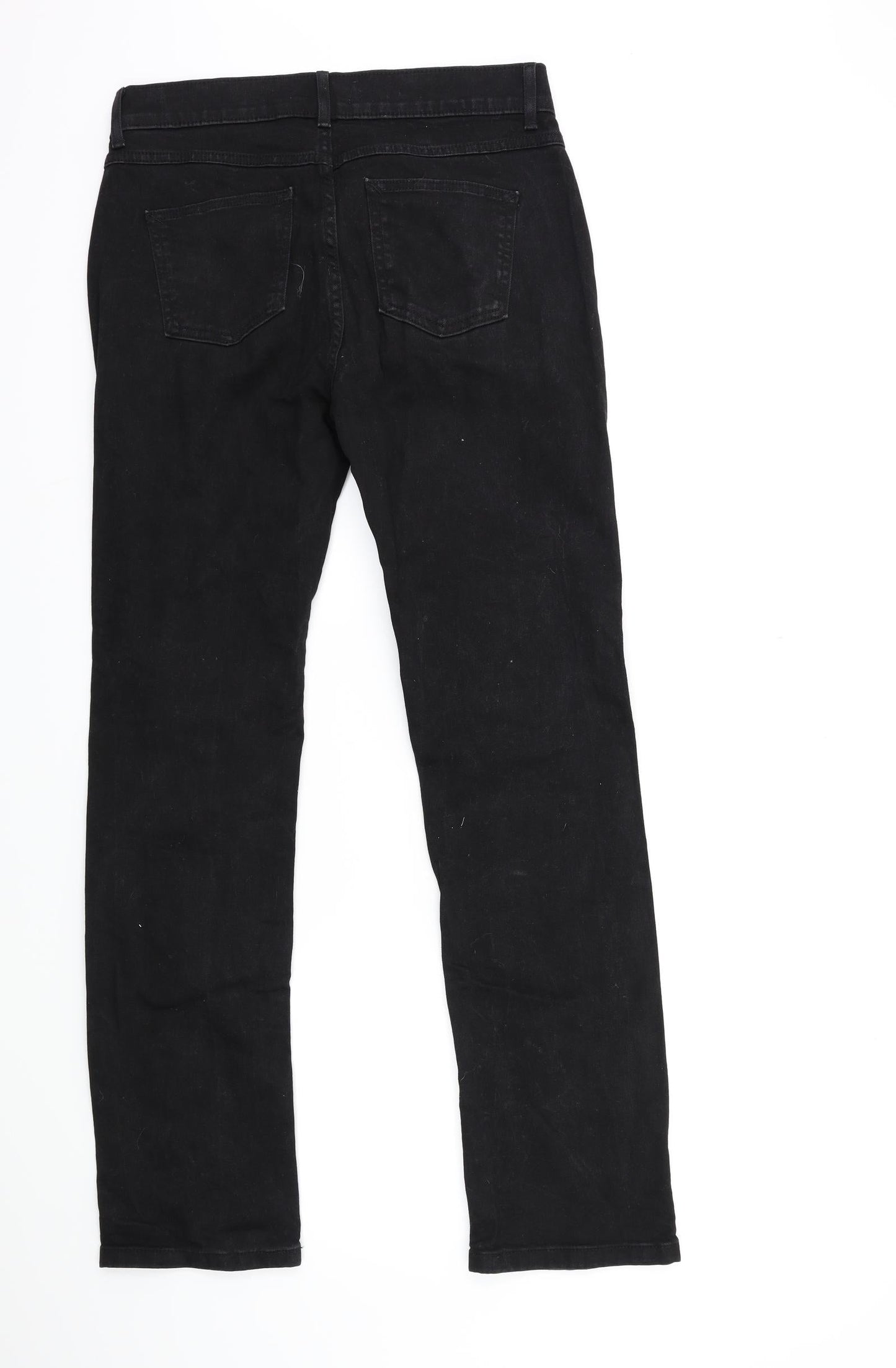Marks and Spencer Womens Black  Denim Skinny Jeans Size 12 L29 in