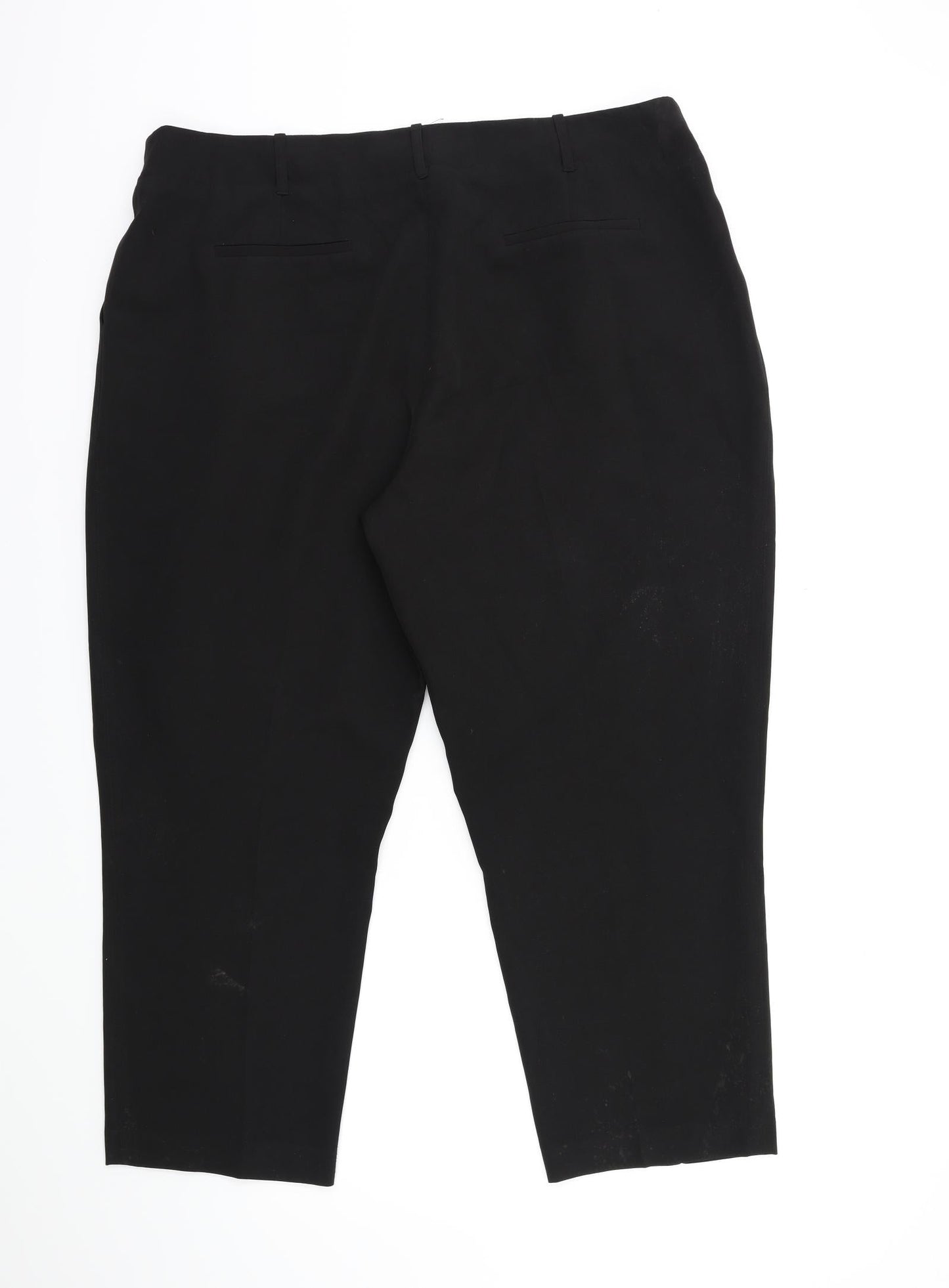 George Womens Black   Trousers  Size 18 L26 in