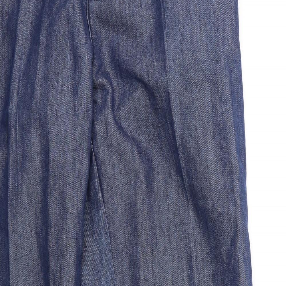 Preworn Womens Blue  Denim Straight Jeans Size 30 in L26 in