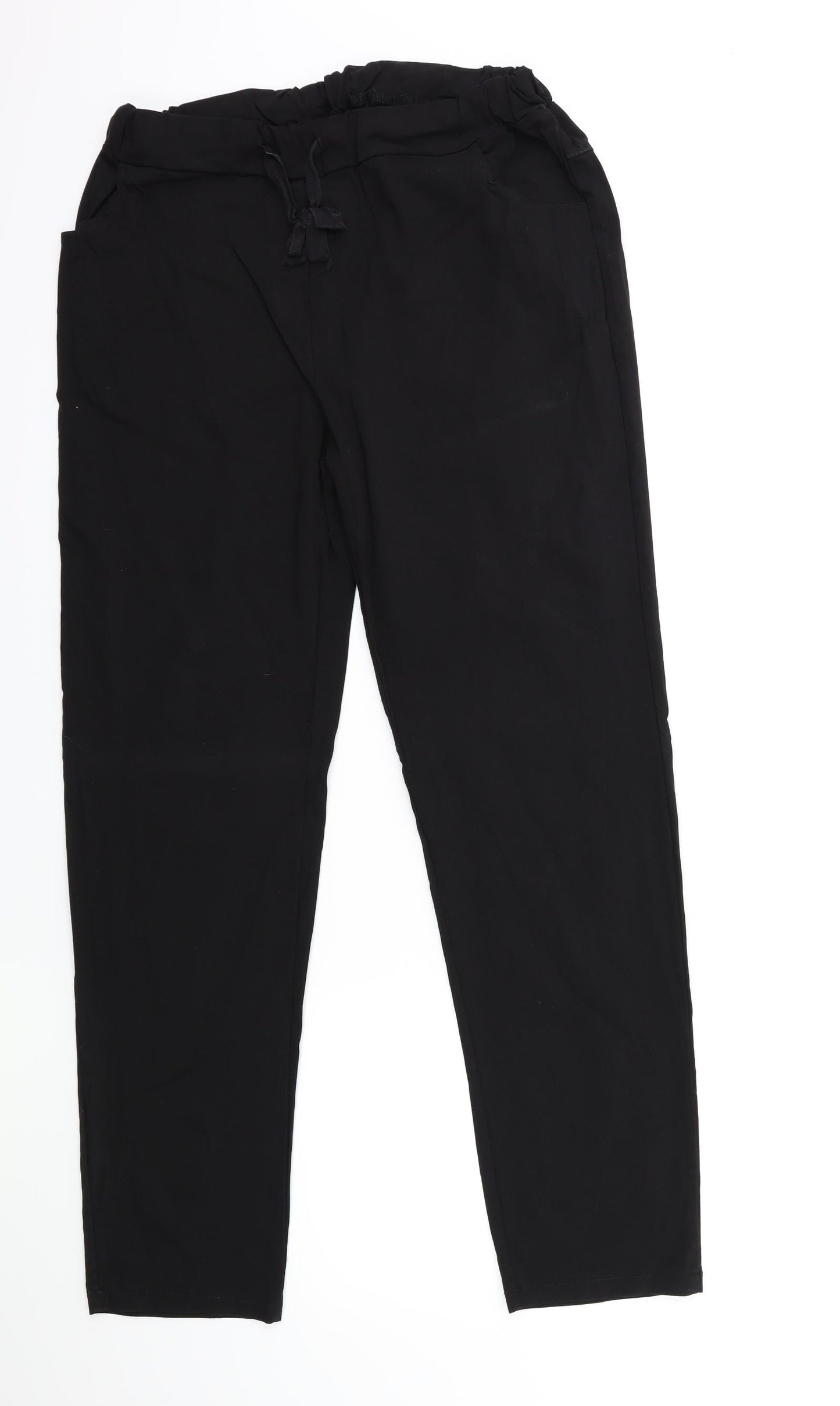 Preworn Womens Black   Trousers  Size XL L29 in