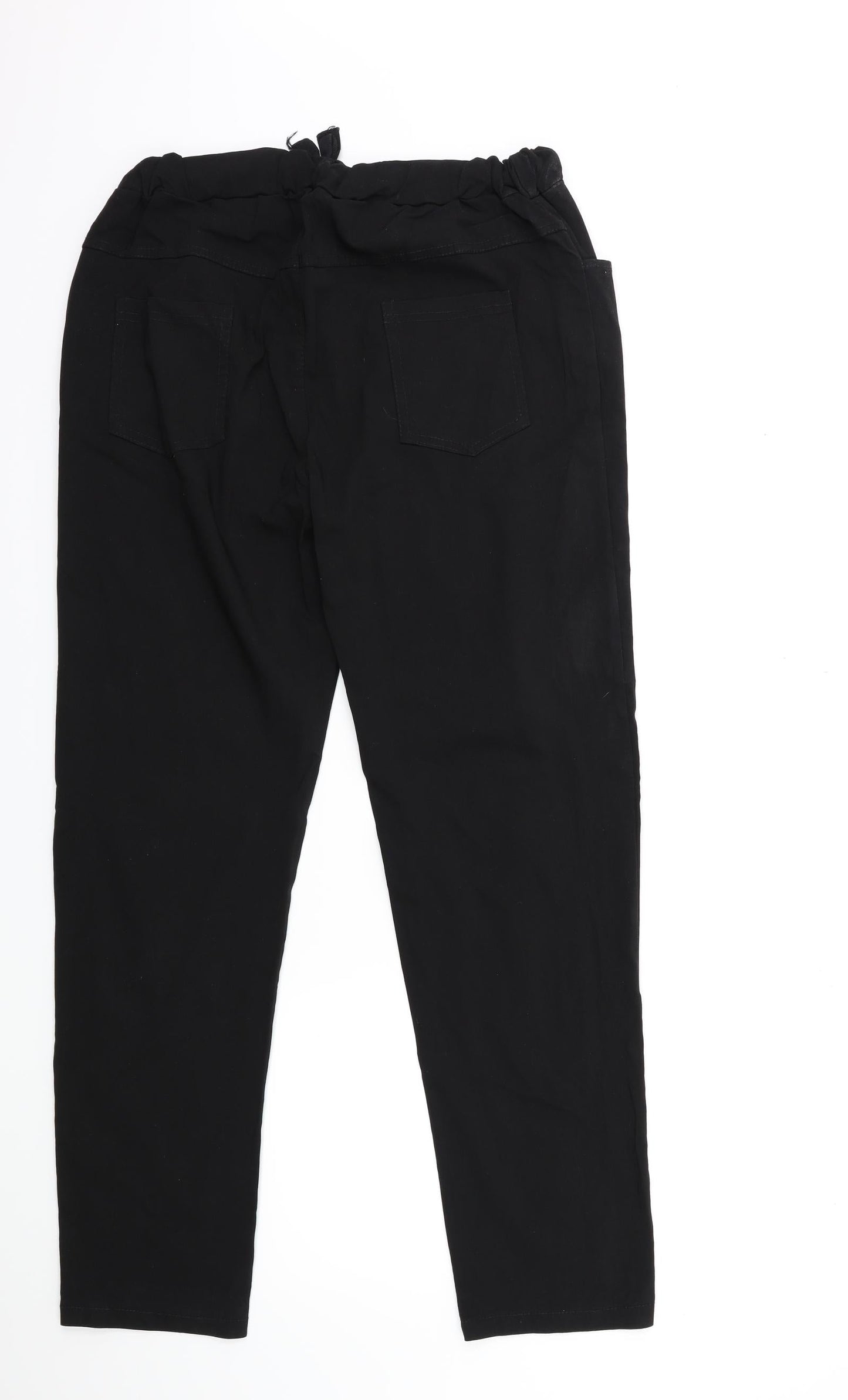 Preworn Womens Black   Trousers  Size XL L29 in