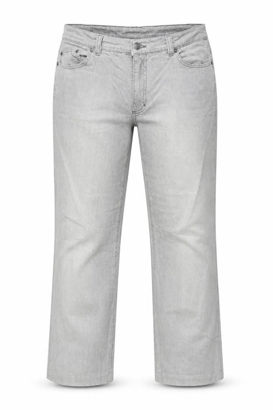 Angels Womens Grey  Denim Straight Jeans Size 32 in L28 in