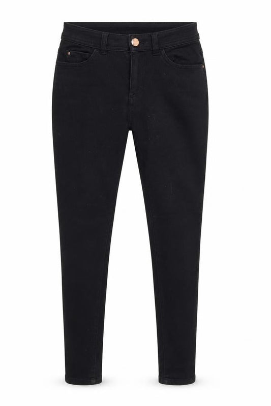 Peacocks Womens Black  Denim Skinny Jeans Size 8 L28 in