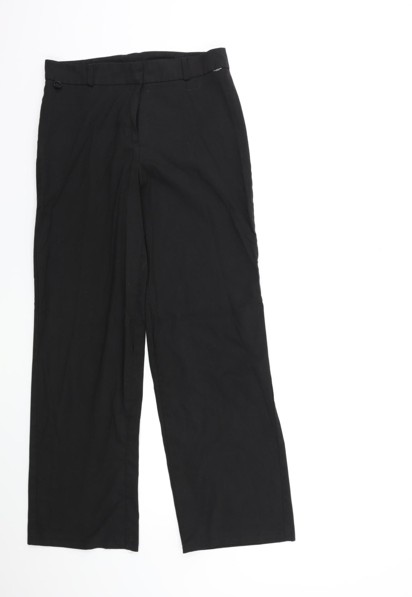 Cooperative Womens Black   Trousers  Size 8 L28 in