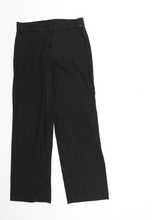 Cooperative Womens Black   Trousers  Size 8 L28 in