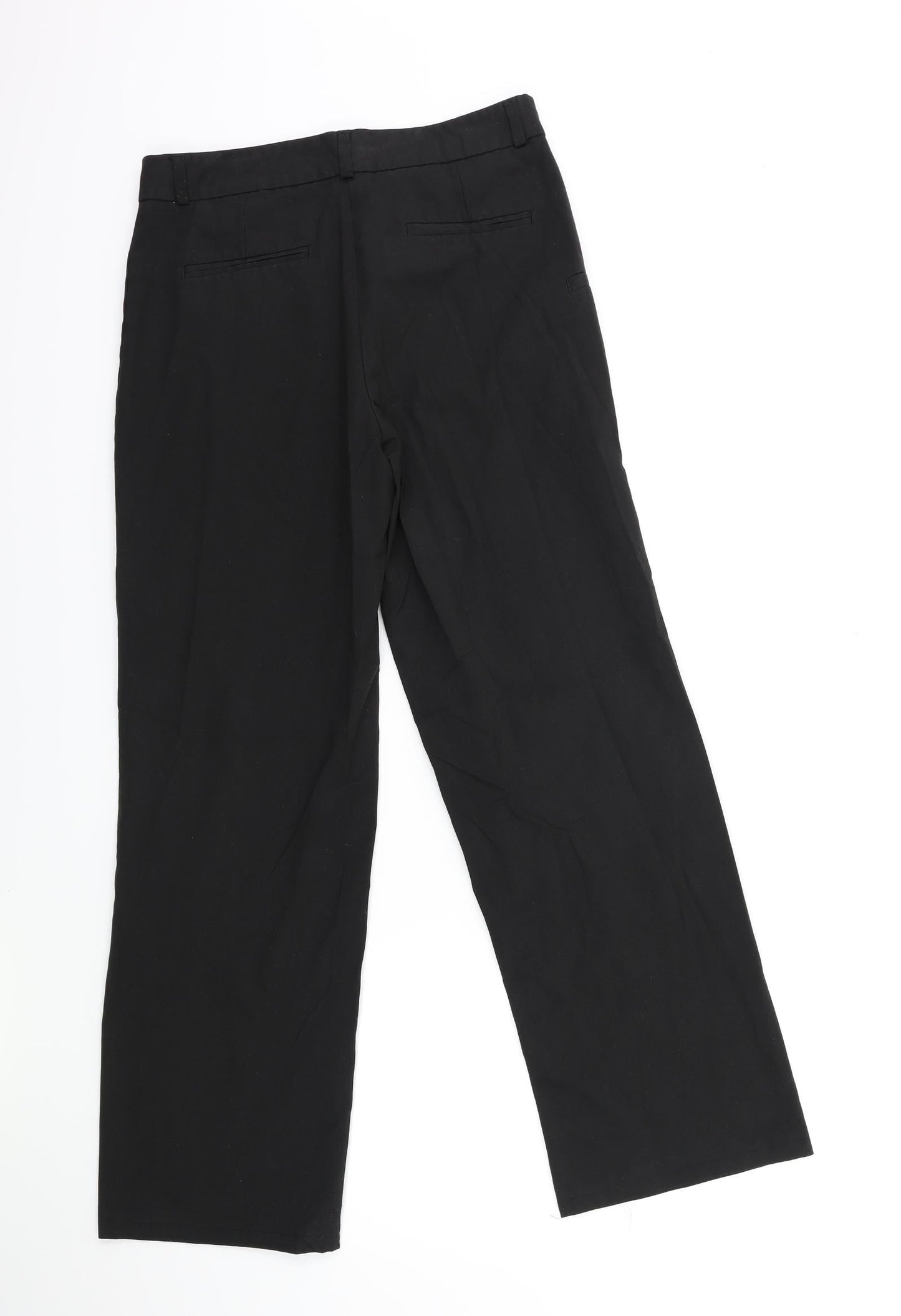 Cooperative Womens Black   Trousers  Size 8 L28 in