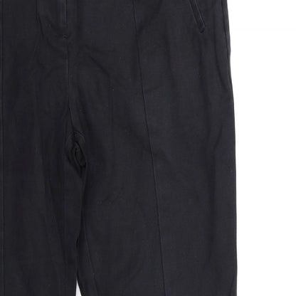 Oasis Womens Black    Trousers Size 12 L26 in