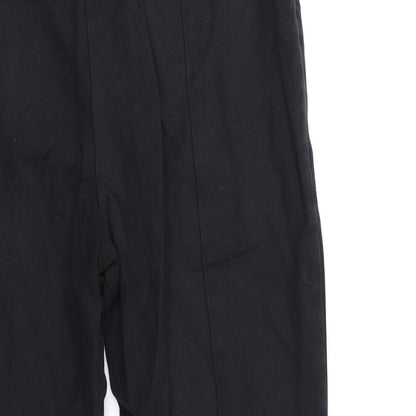 Oasis Womens Black    Trousers Size 12 L26 in