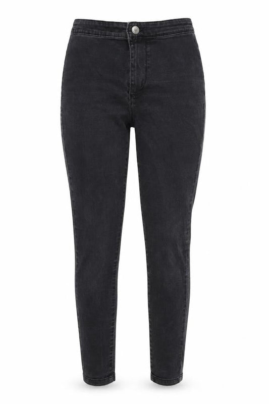 Denim & Co. Womens Black  Denim Skinny Jeans Size 12 L27 in