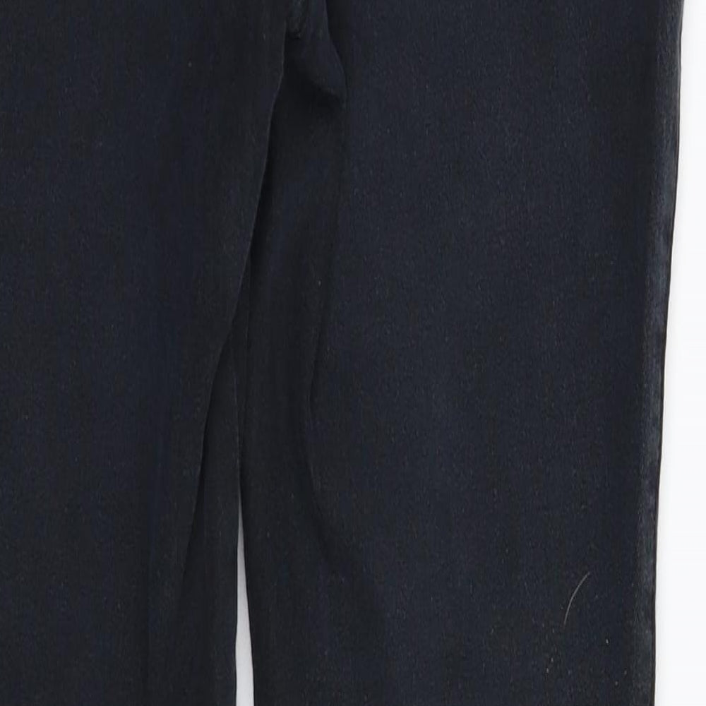 Preworn Womens Black  Denim Jegging Jeans Size 30 in L30 in
