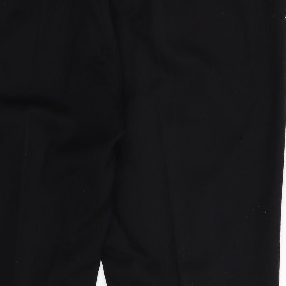 Preworn Womens Black   Trousers  Size 14 L29 in