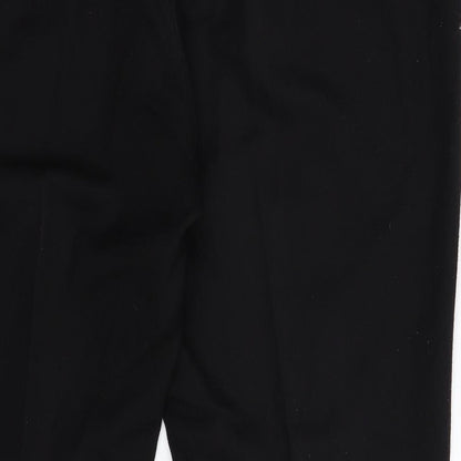 Preworn Womens Black   Trousers  Size 14 L29 in