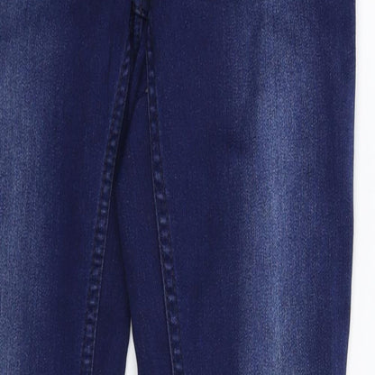 Preloved H&M Womens Blue  Denim Jegging Jeans Size 6 L29 in - Detail