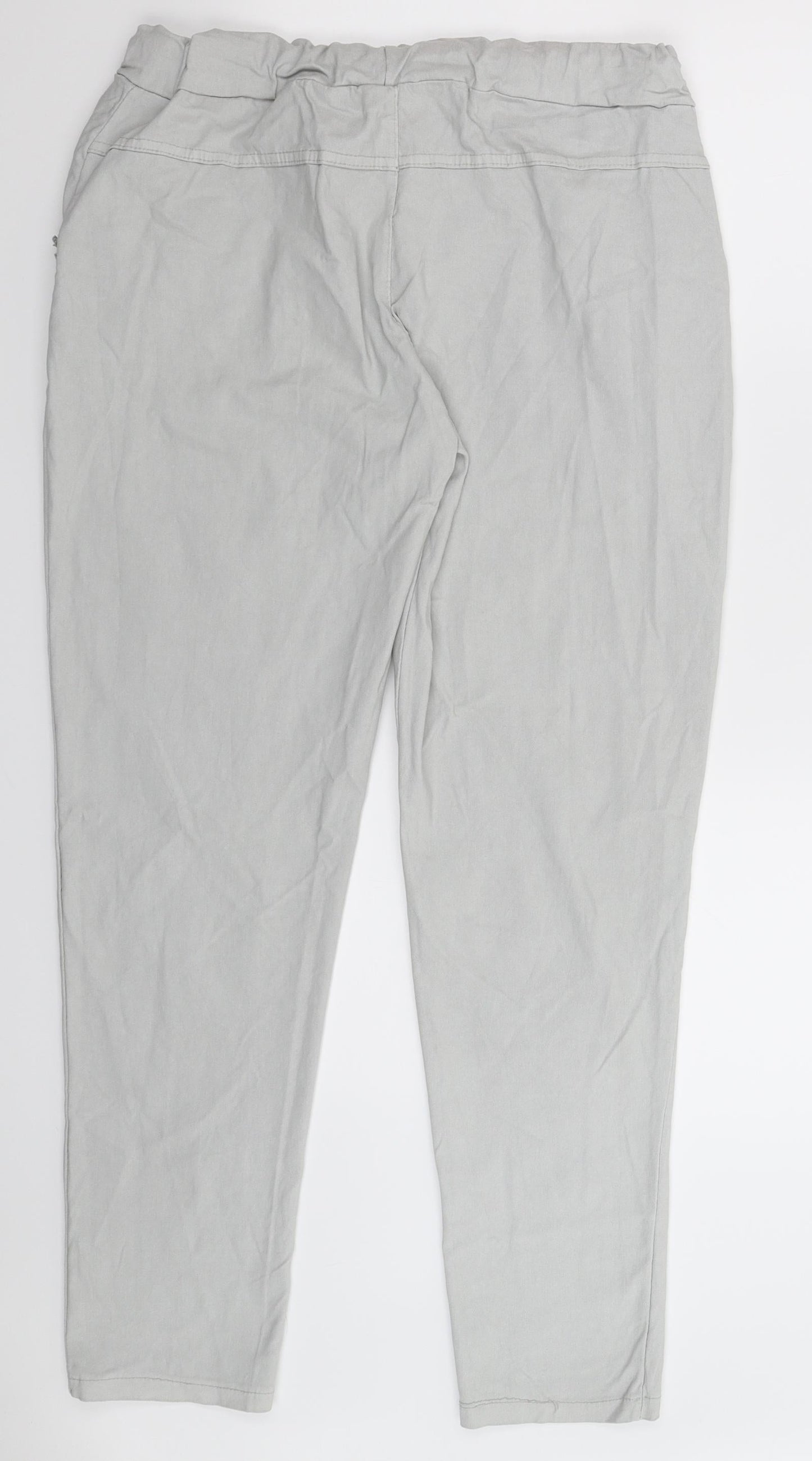 Preworn Womens Grey   Trousers  Size 36 in L30 in