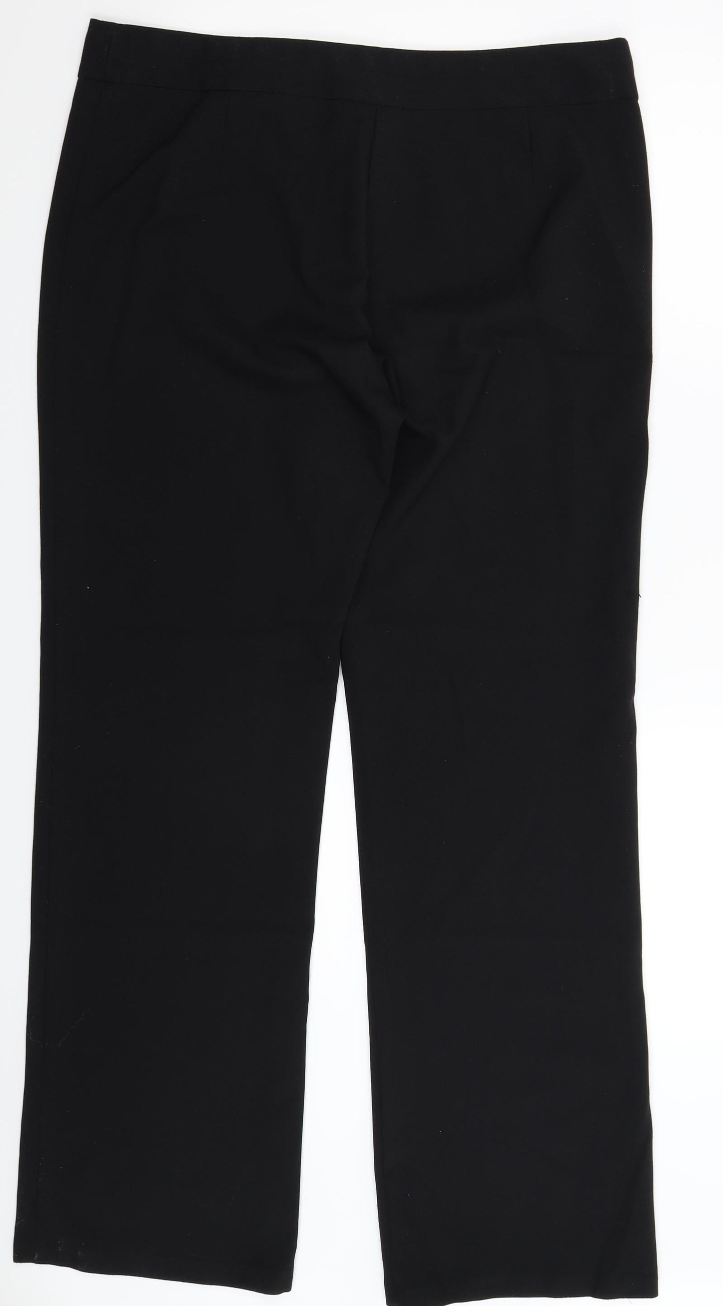 Preworn Womens Black   Trousers  Size 36 in L33 in