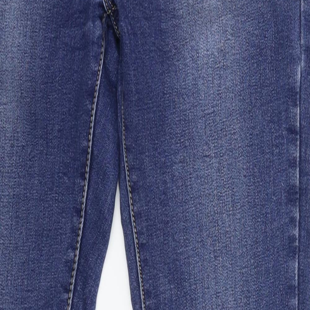 Preworn Womens Blue  Denim Skinny Jeans Size 30 in L29 in