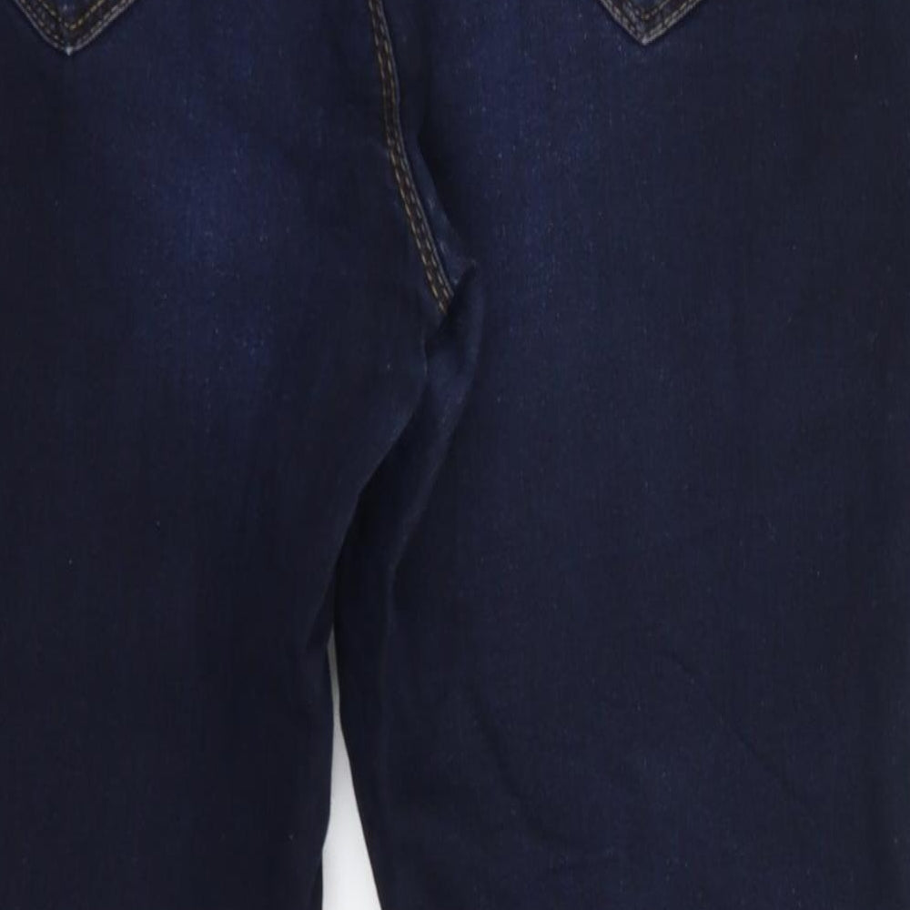 Dorothy Perkins Womens Blue  Denim Jegging Jeans Size 8 L25 in